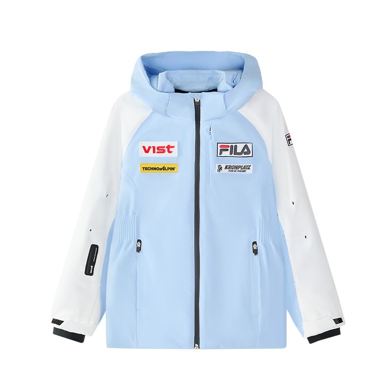 Женская куртка FILA KIDS x VIST PERFORMANCE (голубая с синим)