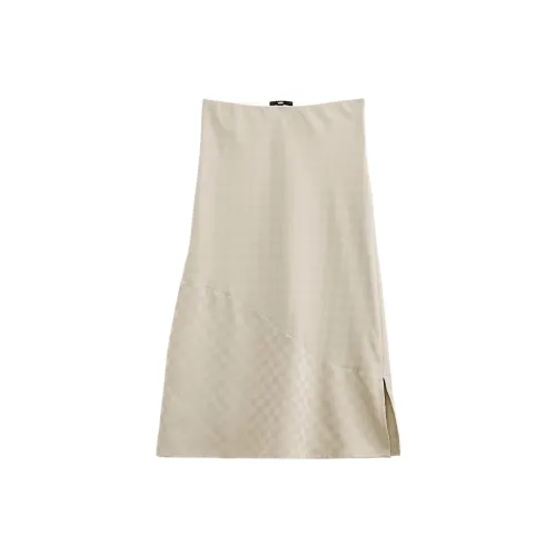 Vans Casual Long Skirt Women's Beige