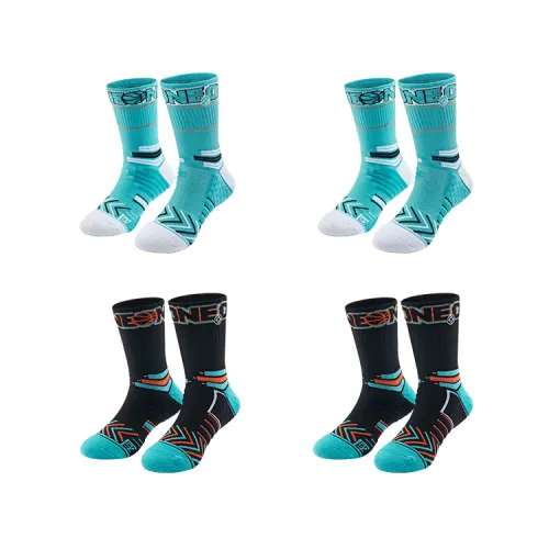 For those who are accurate, discuss 1 series, graffiti pattern, sports versatile basketball socks, stockings, children's style