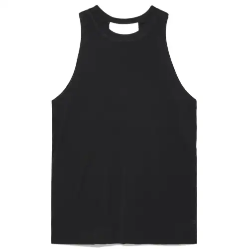 FILA Sleeveless Sports Shirts Women's Black Halter Neck