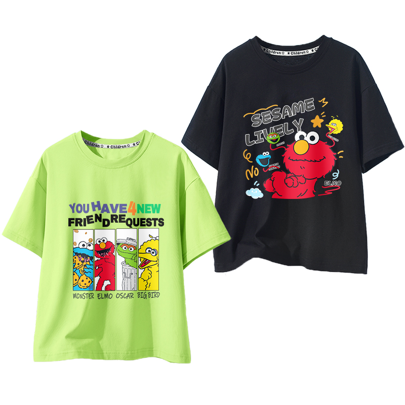 Детская футболка SESAME STREET (разноцветная)