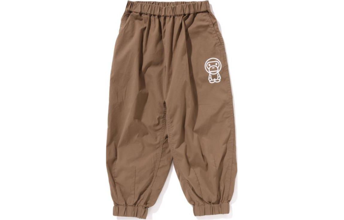Мужские штаны A BATHING APE Logo (черные)