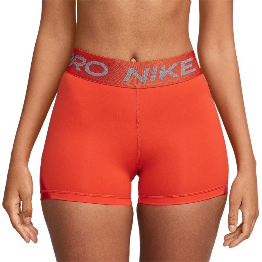 Женские шорты Nike ProShine Dri-FIT (оранжевые)