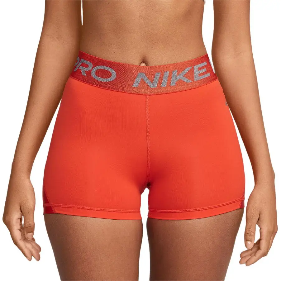 Nike ProShine Dri FIT Sports Shorts Women's Orange