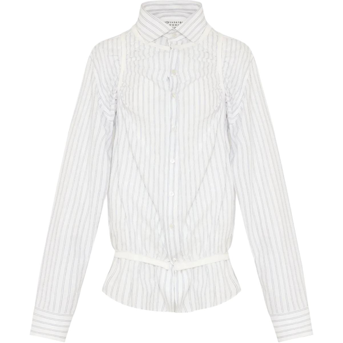 Женская рубашка Maison Margiela (белая)
