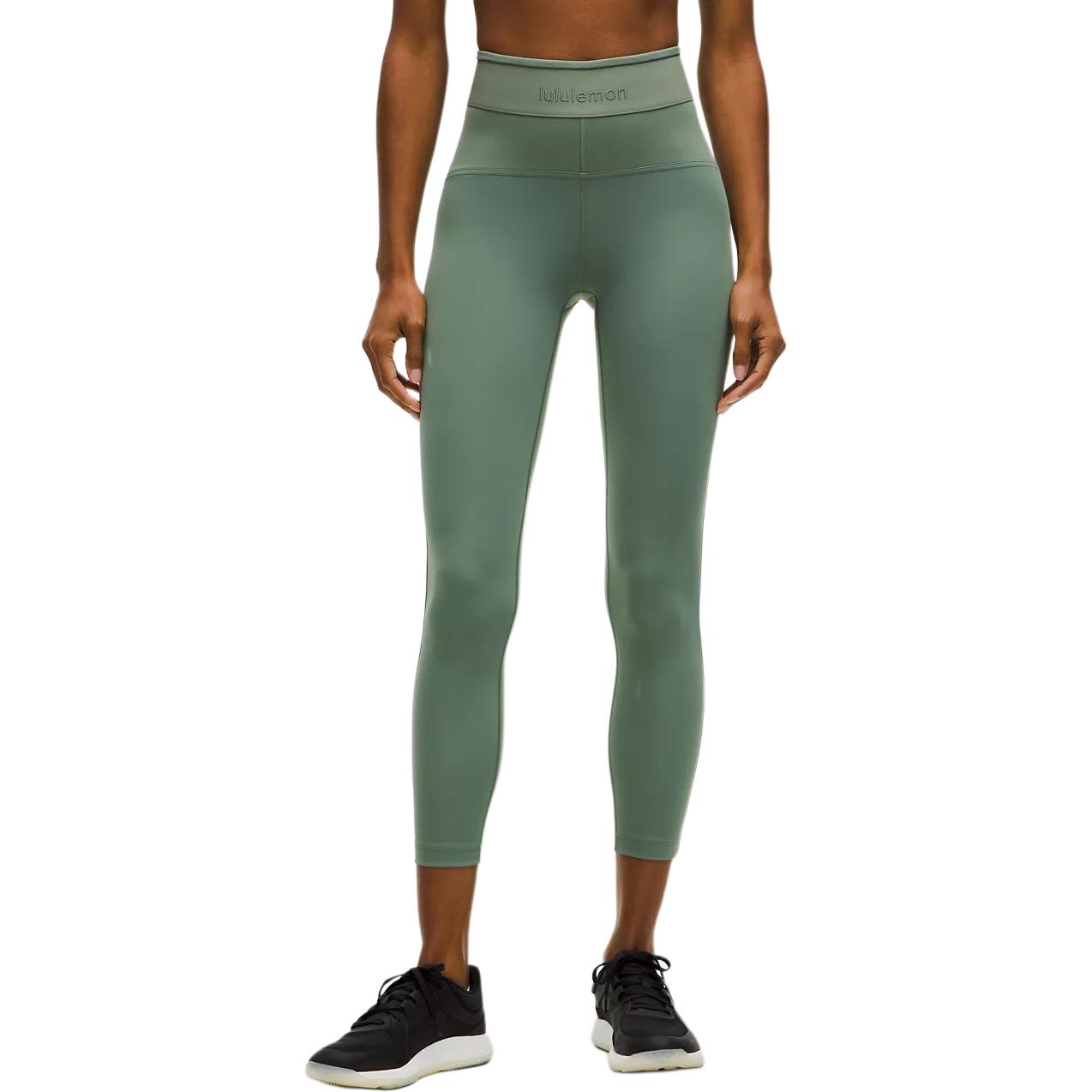 Lululemon License To Train Sports Pants 25′ Women’s Gray Eucalyptus