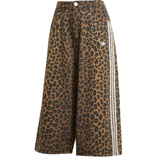 Adidas Originals leopard-patterned bermuda shorts