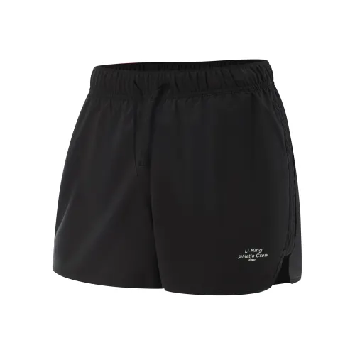 Li Ning Fitness Series Sports Shorts Women's Black