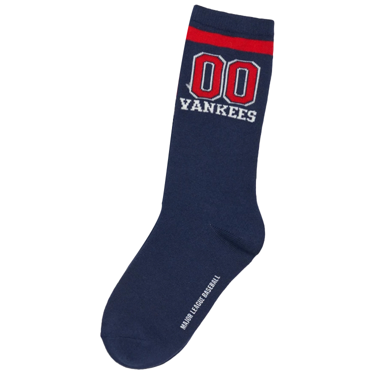 MLB KIDS Elastic breathable wear-resistant comfortable blue children's socks