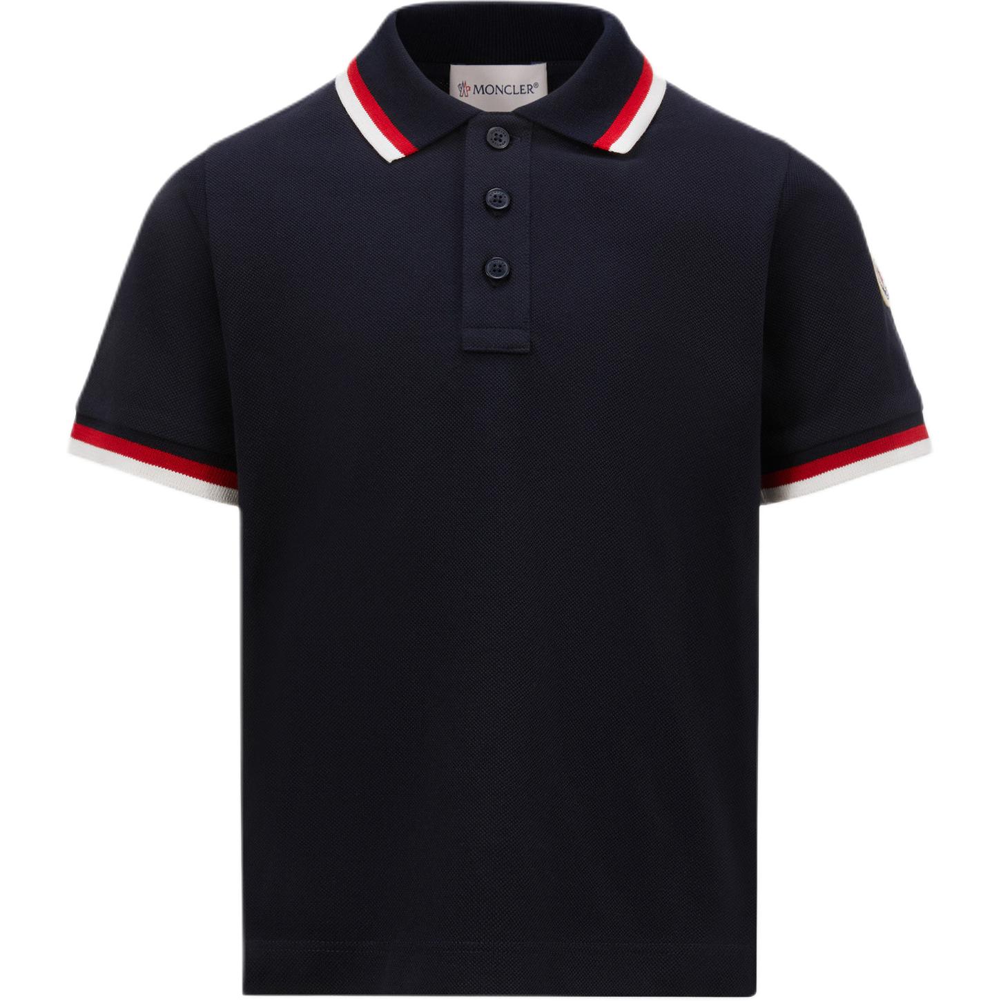 Футболка Moncler T-Shirt (темно-синяя)