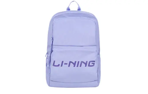 Li Ning Polyester Backpack Regular Unisex Purple