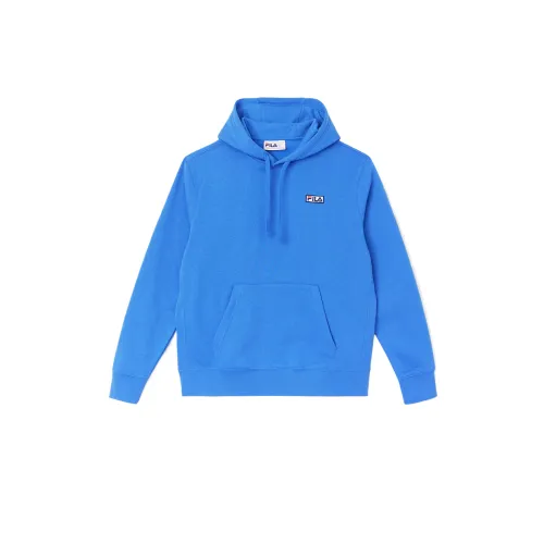 FILA Sweatshirts Men's Blue 466 Hooded Moderate Regular