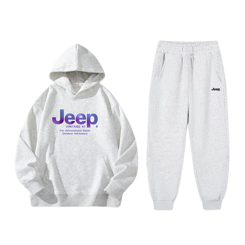 Спортивный костюм Jeep logo (серый) — фото 7