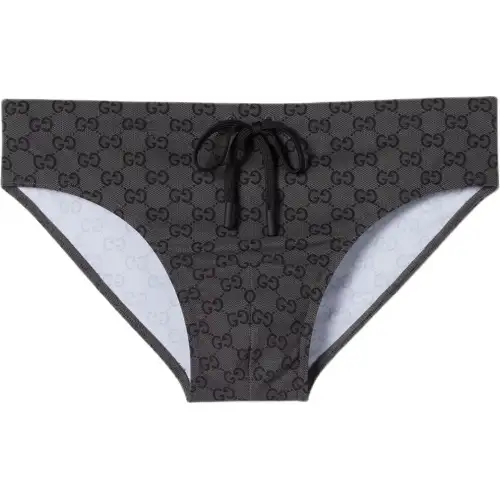 GUCCI FW25 Swimming Shorts Men's 1 Pack Black