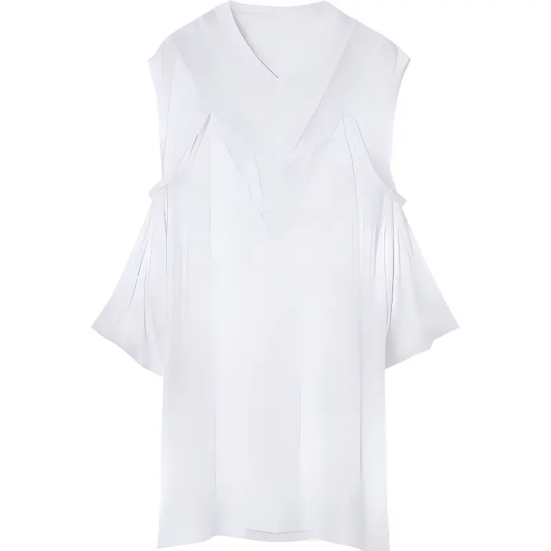 Burberry Short Sleeved Dress Women's White