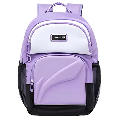 Li Ning Sports Life Collection Polyester Kids Bag Regular Kids' Light Purple
