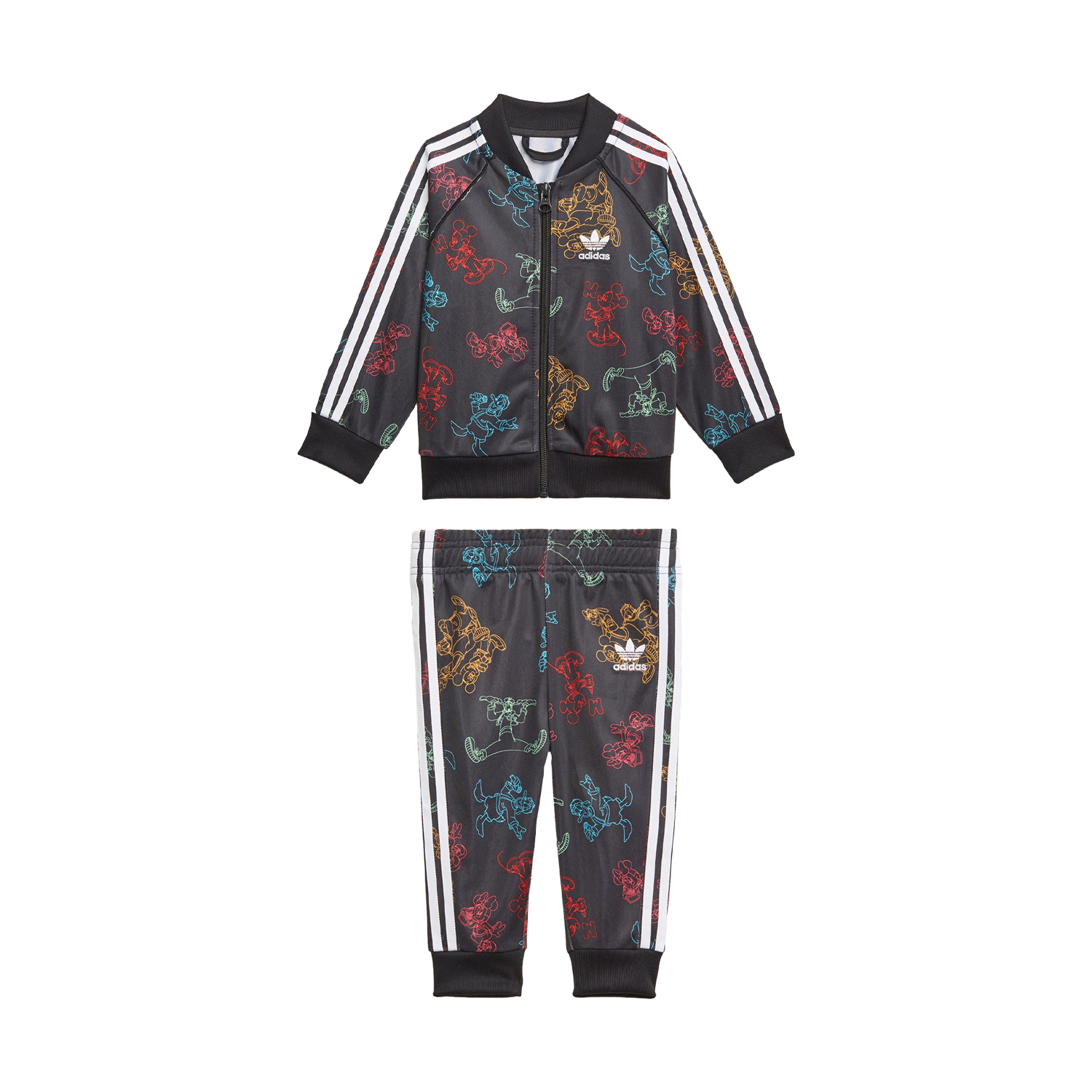 Мужской спортивный костюм adidas (черный)