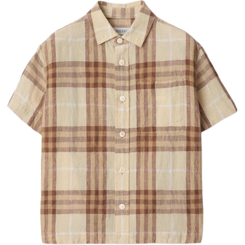 Рубашка Burberry (бежевая)