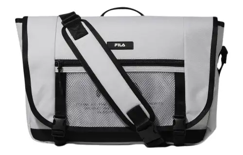 FILA KIDS Polyester Crossbody Bags Unisex Gray