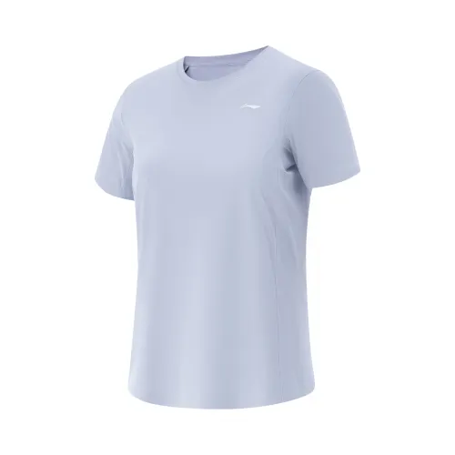 Li Ning Fitness Series T Shirt Women's Frost Blue