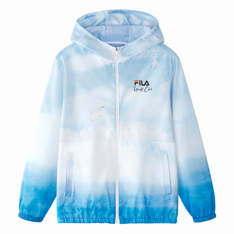 Мужская куртка Fila WHITE LINE (синяя)