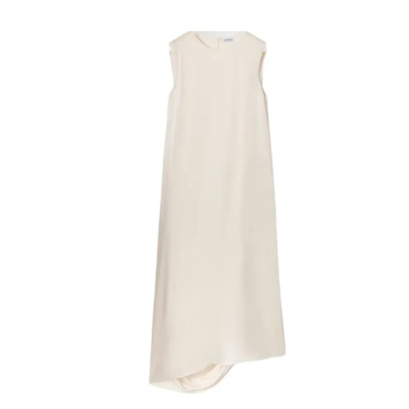 LOEWE Sleeveless Dress Women's Beige