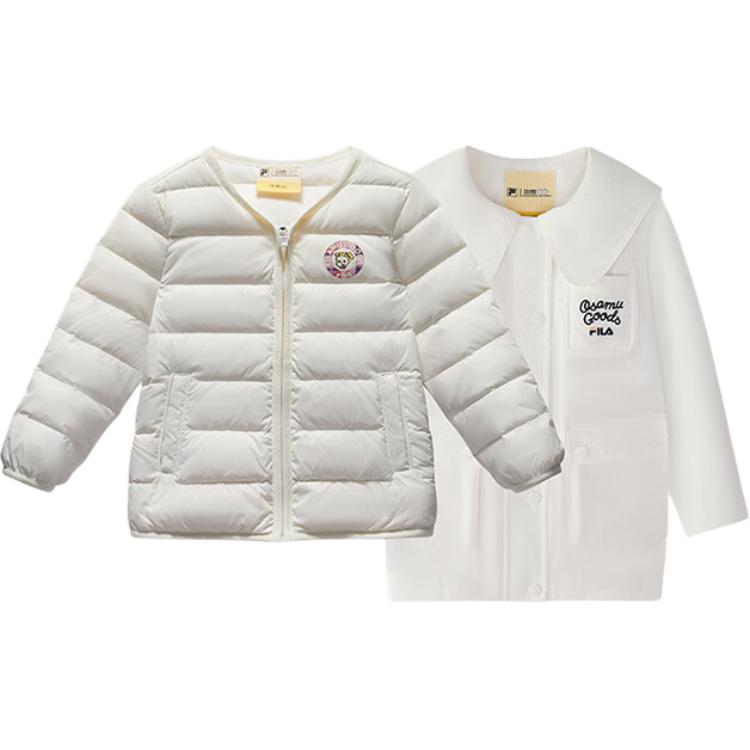 Женский костюм Fila KIDS x OSAMU HARADA (белый)