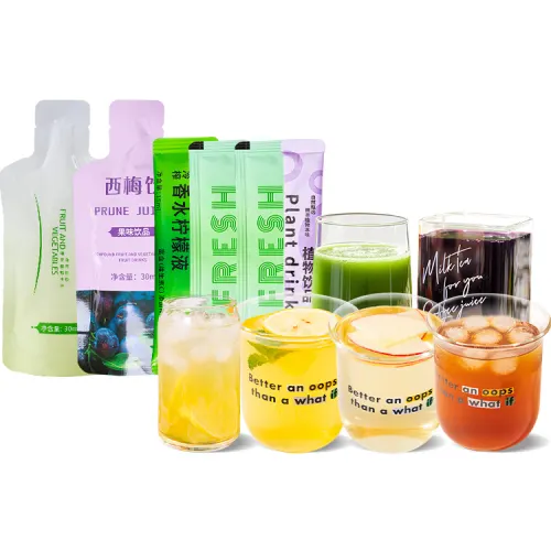 Light and easy [Colorful Summer Drinks] Multiple flavors available Multiple flavors available Prebiotic prune drink Cold-pressed perfume lemon liquid Blueberry Black Wolfberry Kumquat Passion Fruit Individually packaged juice brewed drink Beverage