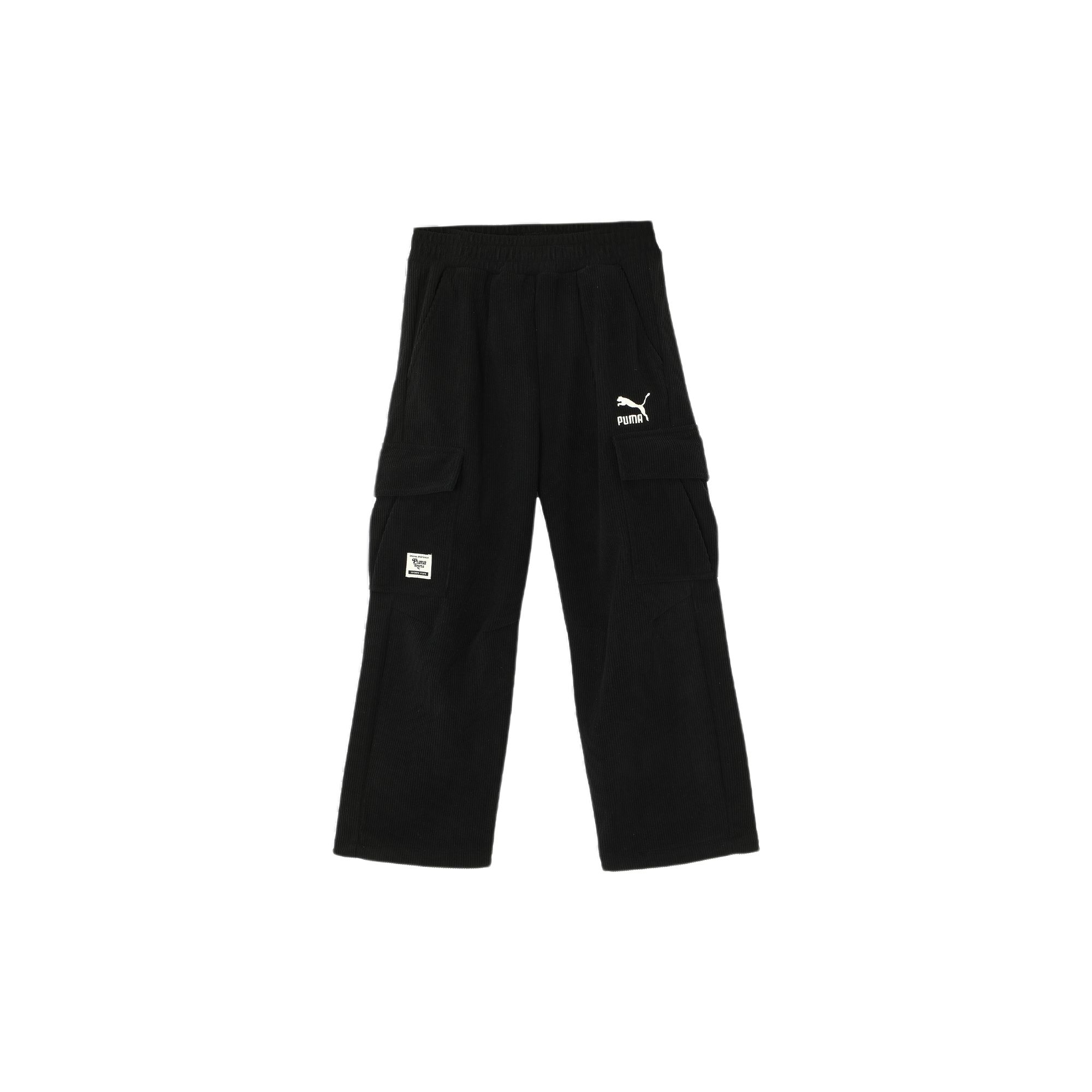 Мужские штаны PUMA Sportstyle Cargo Straight-Leg (черные)