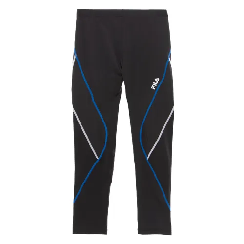 FILA Sports Pants Unisex Black Blue