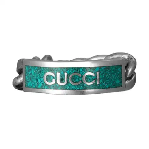 GUCCI 925 Sterling Silver Rings Unisex Silver