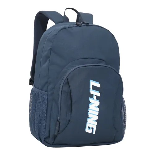 Li Ning Backpacks Dark Simple Blue