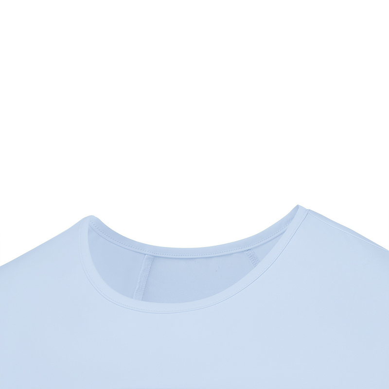 Skechers Comfortable Sports Collection SS25 T Shirt Women’s Light Blue 026P
