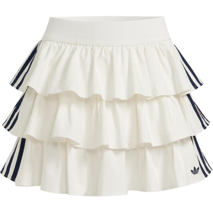 Женская юбка adidas Stripes Skirt (белая)