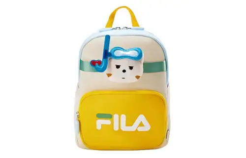 FILA KIDS Nylon Kids Bag Regular Kids' Whips Grass Yellow