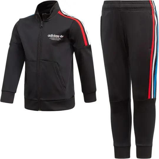Adidas Originals Adidas Originals Tracksuit Casual Sportswear Black Children Aged 3 7 Years Old