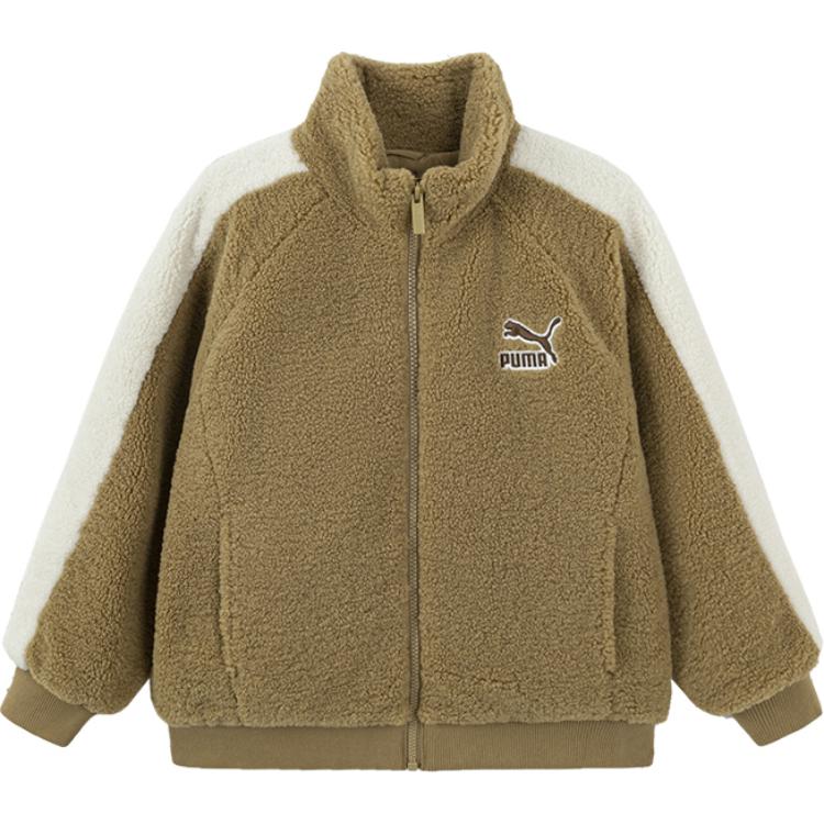 Худи PUMA T7Sportstyle SHERPA FLEECE (бежевое)