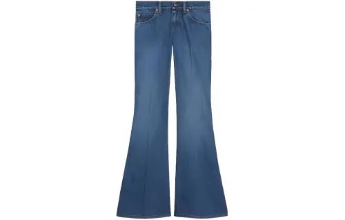GUCCI SS24 Jeans Women's Dark Blue