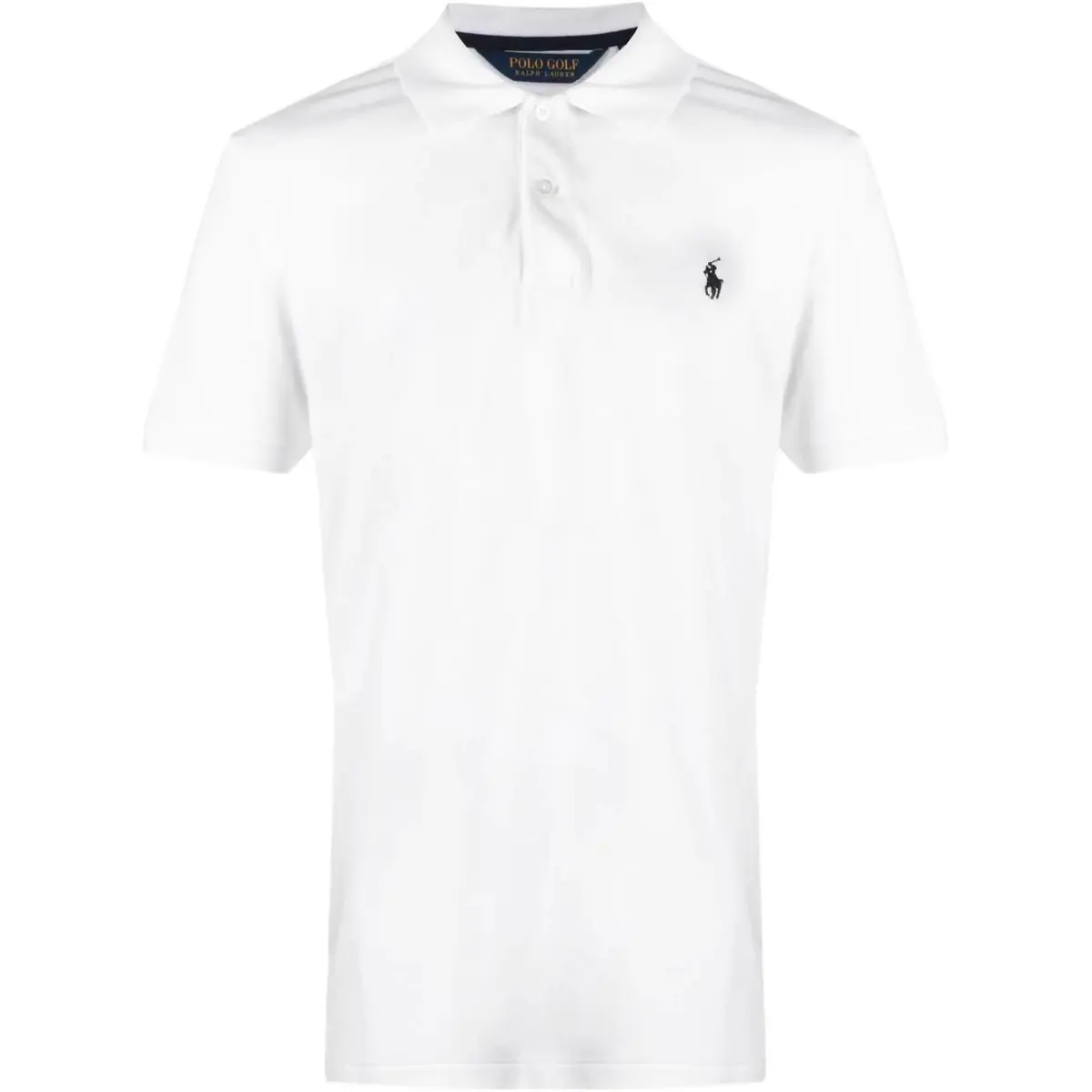 Polo Ralph Lauren Polo Shirts Men's White Polo Collar Moderate Straight Fit