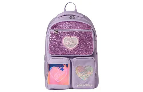 FILA Nylon Backpack Regular Kids' Light Purple
