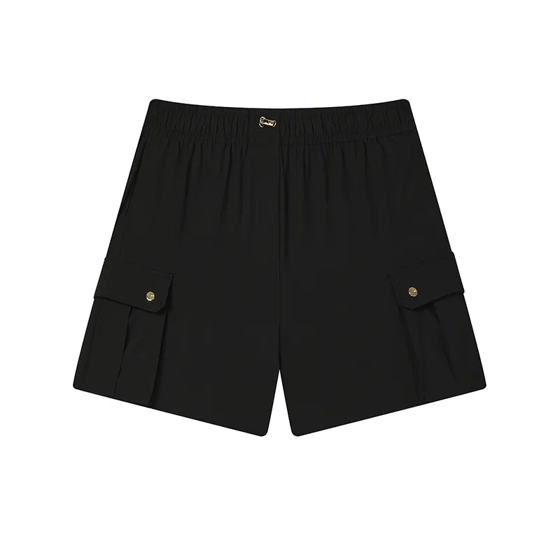 FILA MILANO Casual Shorts Women's Jet Black