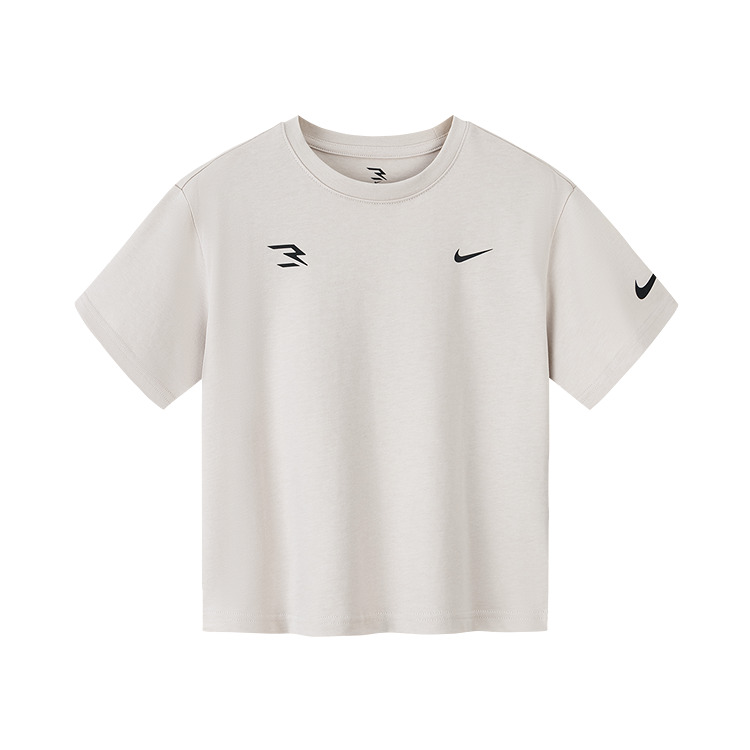 Мужская футболка Nike 3BrandT (черно-красная) — фото 7