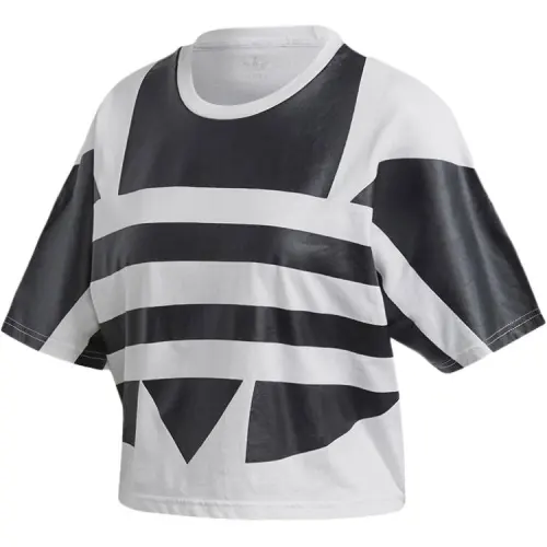 Adidas Originals T Shirt Women's White/Black Japan Version