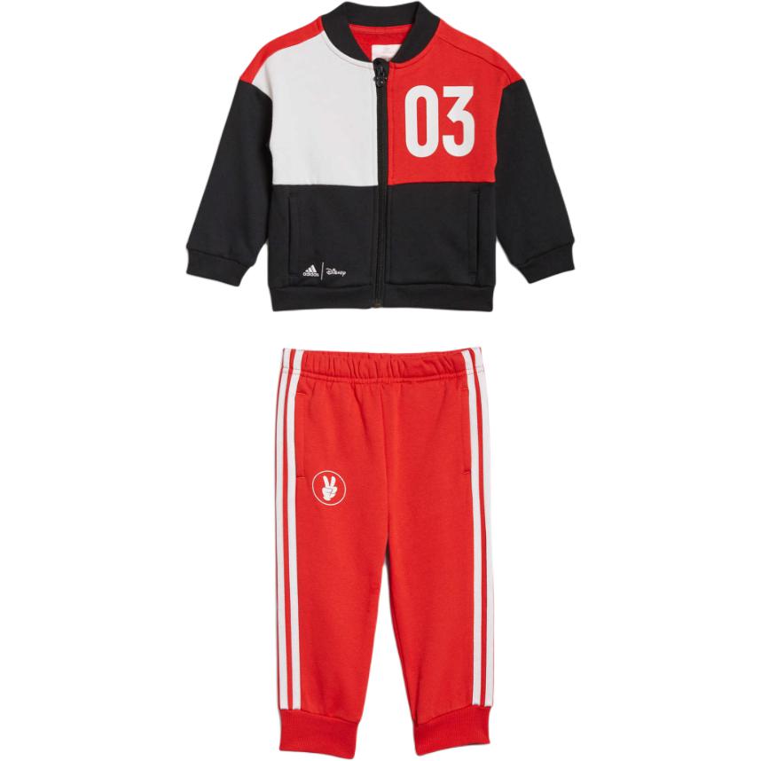 Детский костюм adidas Disney (красно-черный)