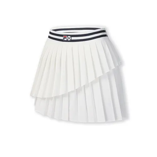 FILA Tennis Casual Short Skirts Women's Jade White