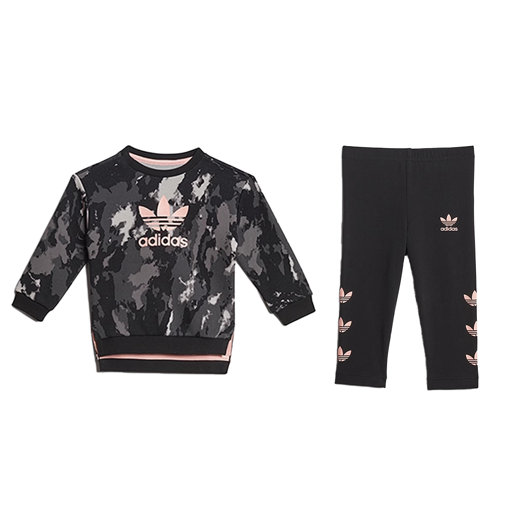 Детский спортивный костюм adidas (черный)