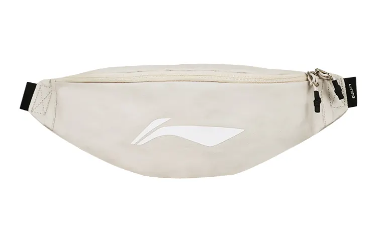 Li Ning Polyester Fanny Pack Regular Unisex Ecru