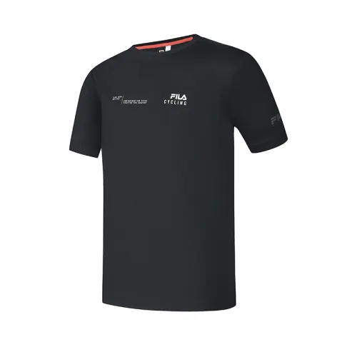 FILA CYCLING T Shirt Men's Pitch Black BK