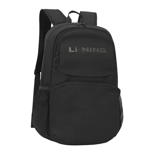 Li Ning Polyester Backpack Regular Unisex Black