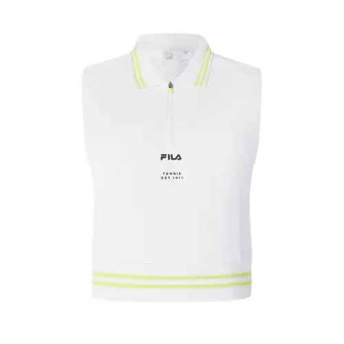 FILA Athletics Tennis Sport Vests Women's Jade White WT